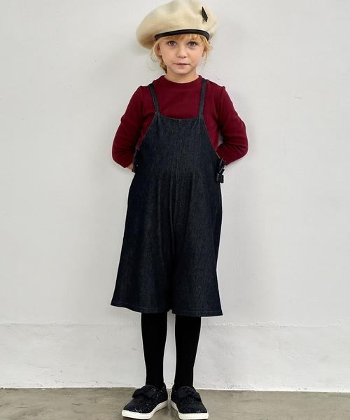 green label relaxing（グリーンレーベルリラクシング）の「GLRベレー ◆（ハンチング/ベレー帽・キッズ・ホワイト/マスタード・52cm/54cm）」の4枚目の写真