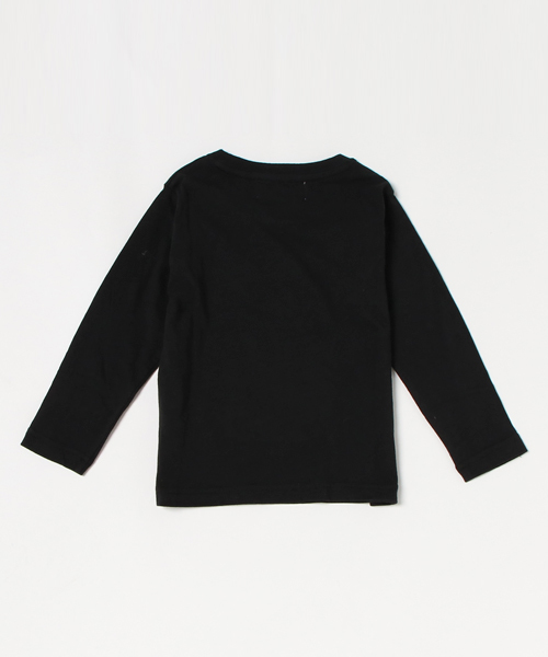 AZUL by moussy（アズールバイマウジー）の「MICKEYロゴKIDS長袖TEE（Tシャツ/カットソー・キッズ・ブラック/ホワイト系その他・100/110/120/130）」の3枚目の写真