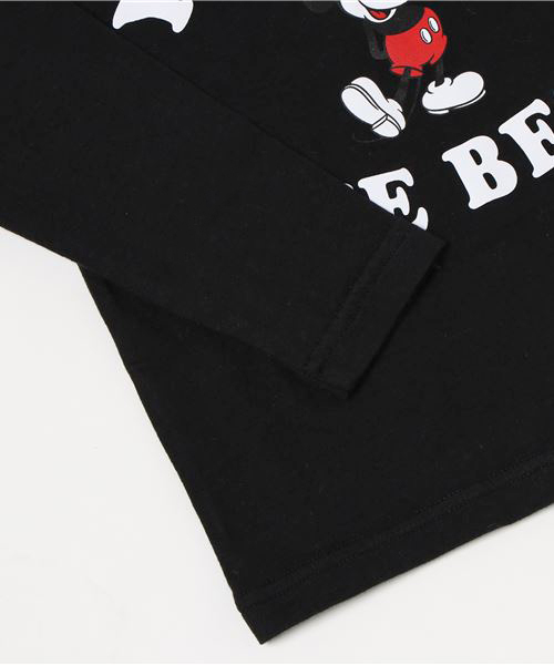 AZUL by moussy（アズールバイマウジー）の「MICKEYロゴKIDS長袖TEE（Tシャツ/カットソー・キッズ・ブラック/ホワイト系その他・100/110/120/130）」の6枚目の写真