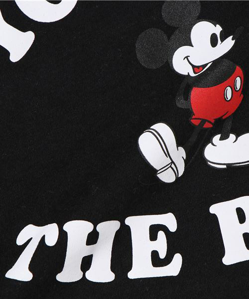AZUL by moussy（アズールバイマウジー）の「MICKEYロゴKIDS長袖TEE（Tシャツ/カットソー・キッズ・ブラック/ホワイト系その他・100/110/120/130）」の5枚目の写真