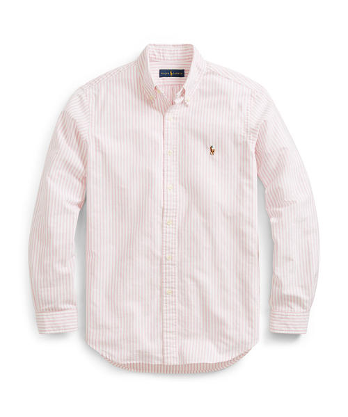 POLO RALPH LAUREN（ポロ ラルフ ローレン）の「クラシック フィット コットン スポーツシャツ（シャツ/ブラウス・メンズ・ブルー系4/ブルー系5/パープル系1/ピンク系1・SMALL/MEDIUM/X-LARGE/X-SMALL/LARGE）」の4枚目の写真