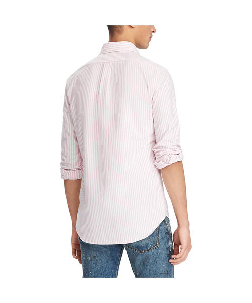 POLO RALPH LAUREN（ポロ ラルフ ローレン）の「クラシック フィット コットン スポーツシャツ（シャツ/ブラウス・メンズ・ブルー系4/ブルー系5/パープル系1/ピンク系1・SMALL/MEDIUM/X-LARGE/X-SMALL/LARGE）」の8枚目の写真