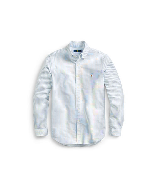 POLO RALPH LAUREN（ポロ ラルフ ローレン）の「クラシック フィット コットン スポーツシャツ（シャツ/ブラウス・メンズ・ブルー系4/ブルー系5/パープル系1/ピンク系1・SMALL/MEDIUM/X-LARGE/X-SMALL/LARGE）」の14枚目の写真