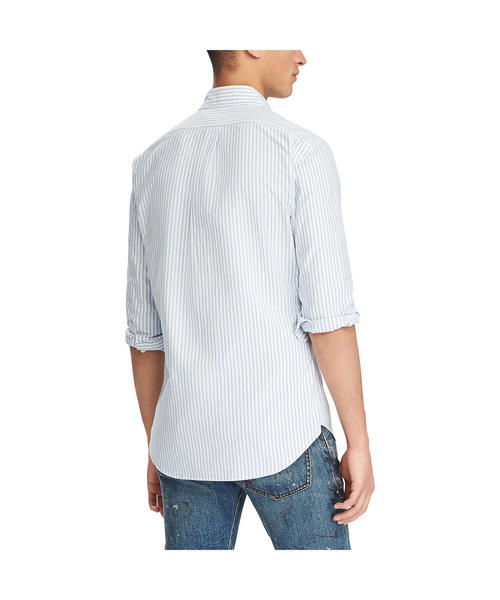 POLO RALPH LAUREN（ポロ ラルフ ローレン）の「クラシック フィット コットン スポーツシャツ（シャツ/ブラウス・メンズ・ブルー系4/ブルー系5/パープル系1/ピンク系1・SMALL/MEDIUM/X-LARGE/X-SMALL/LARGE）」の18枚目の写真