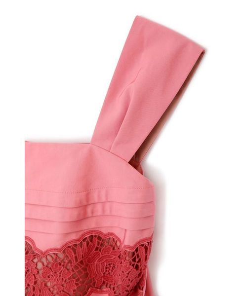 JILL by JILL STUART(ジルバイジルスチュアート)の「◆タック ブロッキングレース(ワンピース・レディース・イエロー/ピンク・SMALL/MEDIUM)」の10枚目の写真