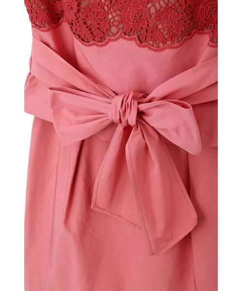 JILL by JILL STUART(ジルバイジルスチュアート)の「◆タック ブロッキングレース(ワンピース・レディース・イエロー/ピンク・SMALL/MEDIUM)」の11枚目の写真