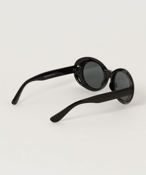 WEGO（ウィゴー）の「WEGO/オーバルスモークレンズサングラス（サングラス・メンズ・ホワイト/ブラック・FREE）」の4枚目の写真