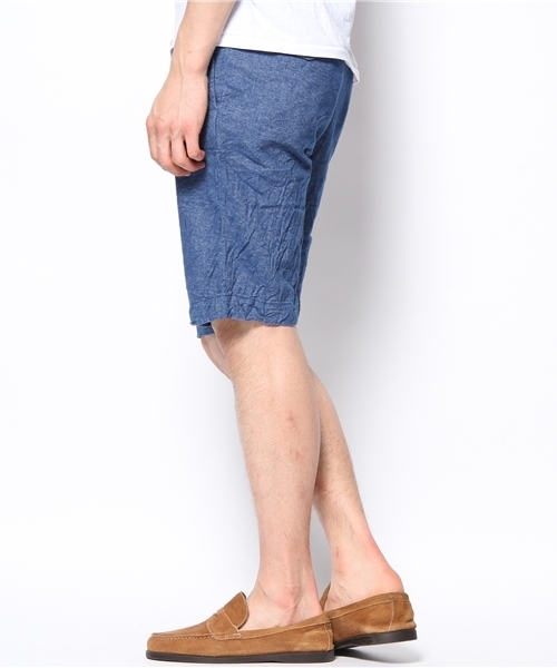 CIAOPANIC(チャオパニック)の「《WEB限定SALE価格》【Ciaopanic】ネルツイルワークショーツ(その他パンツ・メンズ・アイボリー/グレー/ブルー・SMALL/MEDIUM/LARGE)」の11枚目の写真