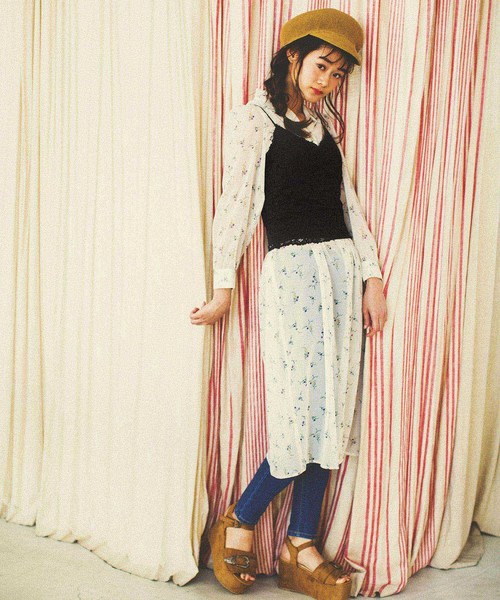 WEGO（ウィゴー）の「WEGO/カップインレースキャミソール（キャミソール・レディース・アイボリー/ライトパープル/ライトピンク/ブラック/ホワイト/マスタード/ダークオレンジ・LARGE/MEDIUM）」の11枚目の写真