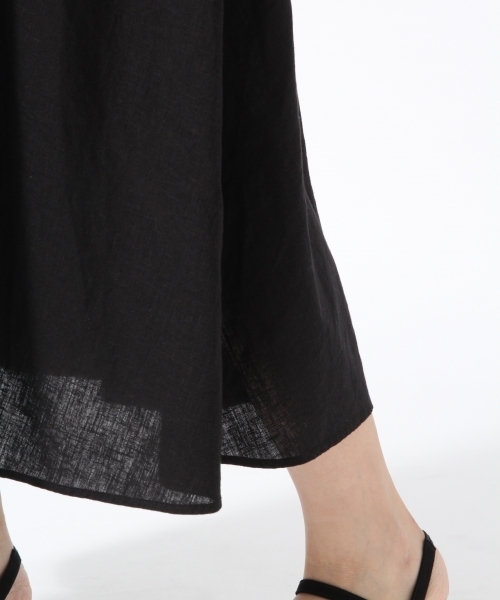 LOWRYS FARM（ローリーズファーム）の「マエボタンフレアスカート 789041（スカート・レディース・ブラック/グリーン/イエロー/ブルー・FREE）」の9枚目の写真