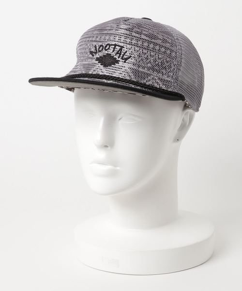 VENCEEXCHANGE（ヴァンスエクスチェンジ）の「オルテガメッシュ平ツバキャップ（キャップ・メンズ・ホワイト/ブラック/グレー・フリー）」の7枚目の写真