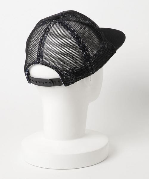 VENCEEXCHANGE（ヴァンスエクスチェンジ）の「オルテガメッシュ平ツバキャップ（キャップ・メンズ・ホワイト/ブラック/グレー・フリー）」の4枚目の写真