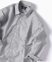 SHIPS | SC: MADE IN JAPAN Herdmans コットン/リネン 7スリーブ シャツ□(シャツ/ブラウス)