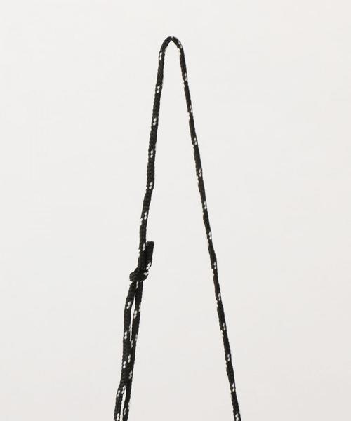 Gramicci（グラミチ）の「【WEB限定】Gramicci(グラミチ)別注パイルスーパーミニサコッシュバッグ（ショルダーバッグ・メンズ・パープル/グレー/ブラック/レッド・FREE）」の11枚目の写真