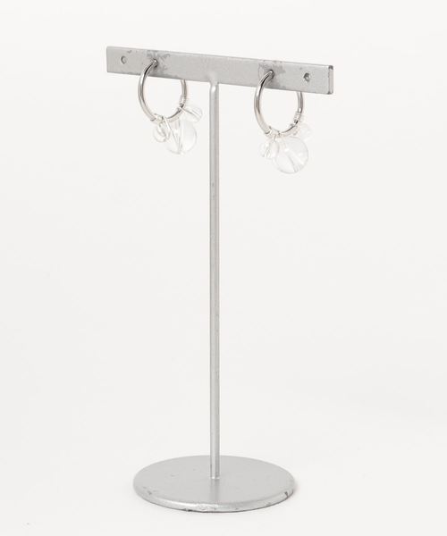 tone(トーン)の「【marinaJEWELRY】SV/Crystal Quartz bubble wrapped earring(イヤリング・レディース・その他・M)」の3枚目の写真