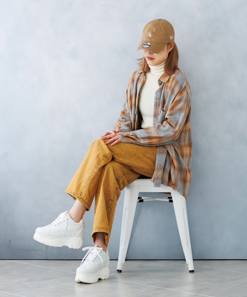 attagirl（アタガール）の「厚底レースアップスニーカー（スニーカー・レディース・ホワイト系その他/ブラック/シルバー/ベージュ/ゼブラ/ホワイト/ピンク/シルバー系その他/ホワイト系その他3/ブラック系その他3/シルバー系その他2・LL/S/M/L/3L）」の19枚目の写真