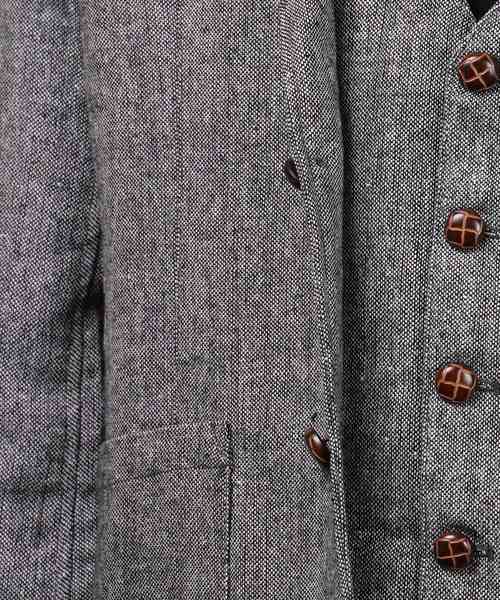 おしゃれスタ（オシャレスタ）の「ツイードテーラードジャケット(IR)（テーラードジャケット・メンズ・A/B/C/D・M/L/XL）」の18枚目の写真