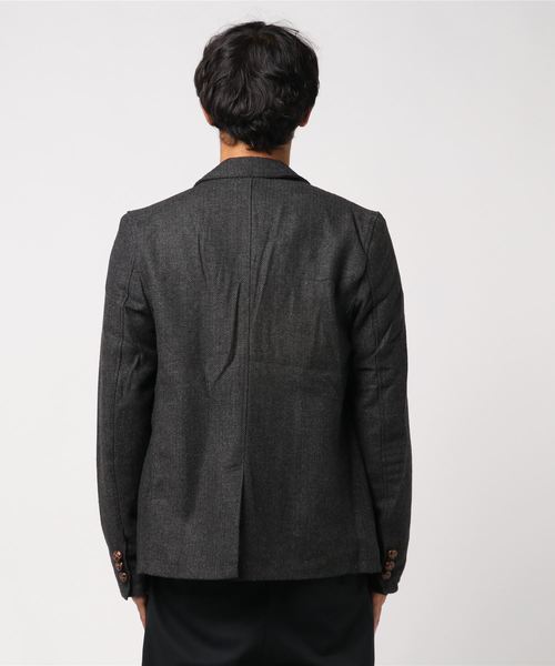 おしゃれスタ（オシャレスタ）の「ツイードテーラードジャケット(IR)（テーラードジャケット・メンズ・A/B/C/D・M/L/XL）」の5枚目の写真