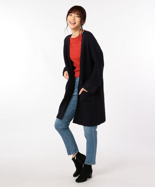 fredy repit（フレディレピ）の「スリムデニムパンツ（デニムパンツ・レディース・ライトブルー/ネイビー・38/36/34）」の12枚目の写真