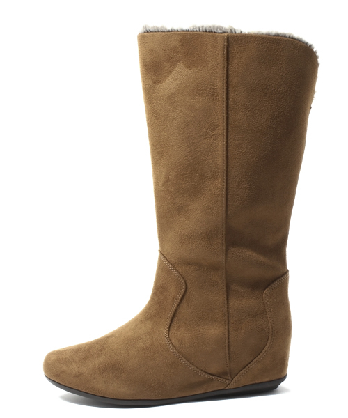 LE TALON（ルタロン）の「ITALY ファーミドル（ブーツ・レディース・チャコールグレー/ブラック/ネイビー/キャメル・37/38/38.5/35/36）」の5枚目の写真