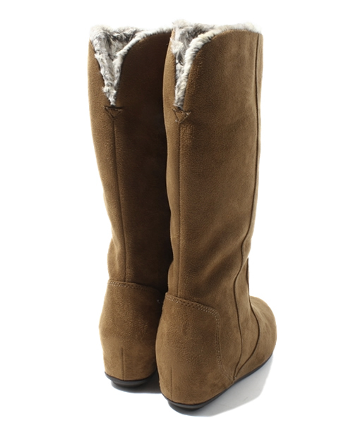 LE TALON（ルタロン）の「ITALY ファーミドル（ブーツ・レディース・チャコールグレー/ブラック/ネイビー/キャメル・37/38/38.5/35/36）」の7枚目の写真