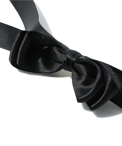 Ray BEAMS（レイビームス）の「△CLEF CLE / サテンリボン バレッタ（バレッタ/ヘアクリップ・レディース・ブラック/ブルー系その他・ONE SIZE）」の3枚目の写真