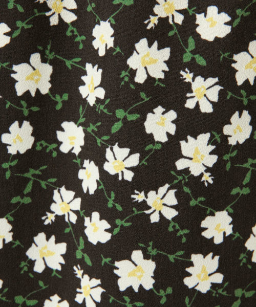 LOWRYS FARM（ローリーズファーム）の「フラワーハイウエストパンツ　824890（その他パンツ・レディース・ブラック/ベージュ・FREE）」の12枚目の写真