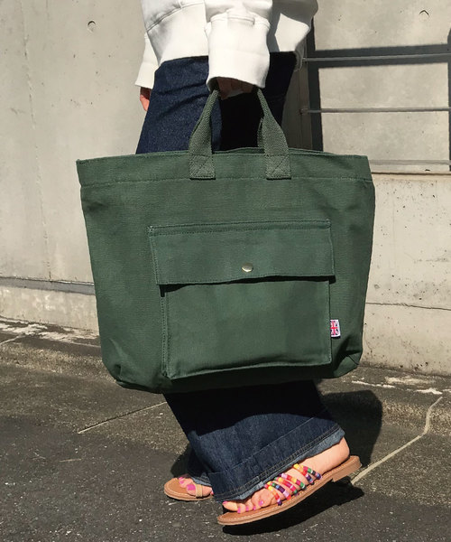 meJane(ミージェーン)の「2WAY/帆布トートバック(トートバッグ・レディース・ブラック/オフホワイト/カーキ・フリー)」の3枚目の写真