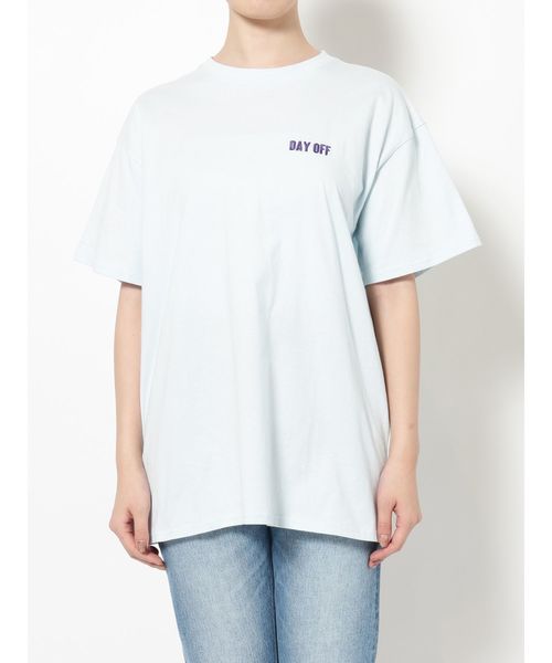 jouetie（ジュエティ）の「バックオープンカラーT（Tシャツ/カットソー・レディース・ライトブルー/ブラック/オフホワイト・MEDIUM）」の19枚目の写真