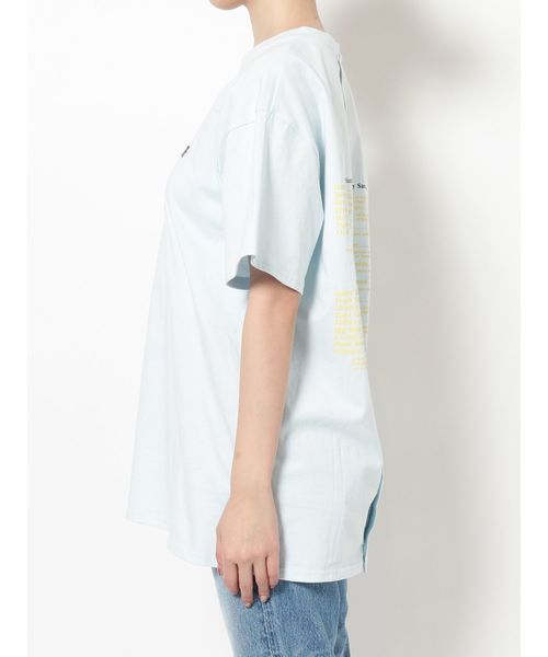 jouetie（ジュエティ）の「バックオープンカラーT（Tシャツ/カットソー・レディース・ライトブルー/ブラック/オフホワイト・MEDIUM）」の6枚目の写真