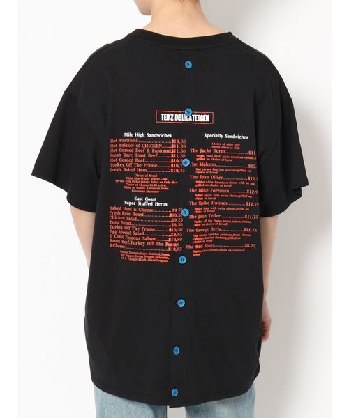 jouetie（ジュエティ）の「バックオープンカラーT（Tシャツ/カットソー・レディース・ライトブルー/ブラック/オフホワイト・MEDIUM）」の20枚目の写真