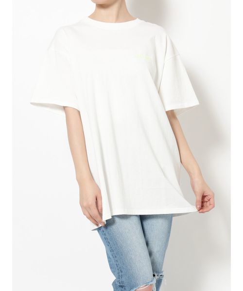 jouetie（ジュエティ）の「バックオープンカラーT（Tシャツ/カットソー・レディース・ライトブルー/ブラック/オフホワイト・MEDIUM）」の14枚目の写真