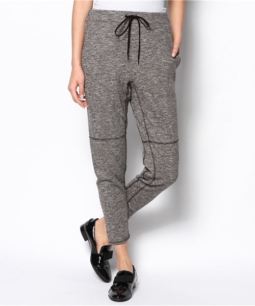 Another Edition（アナザーエディション）の「AE リバーSWEAT PT（その他パンツ・レディース・ブラック/グレー・フリー）」の2枚目の写真