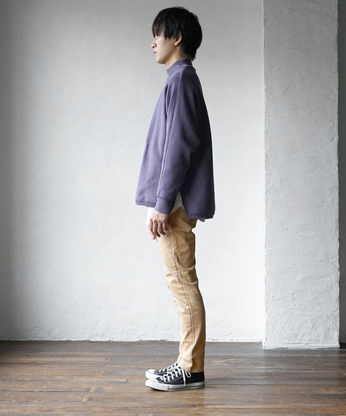 MinoriTY（マイノリティ）の「ゆるフィット ストレッチスキニーパンツ（その他パンツ・メンズ・ブラック/ベージュ/ネイビー/ブラウン/オリーブ/インディゴブルー/ブルー/カーキ/ブラック系その他/ライトブルーグレー/ベージュ系その他・S/M/L/XL）」の16枚目の写真