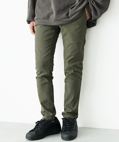 MinoriTY（マイノリティ）の「【MinoriTY】スーパーストレッチ素材"ゆるピタ"スキニーパンツ メンズ 春服（その他パンツ・メンズ・ブラック/ベージュ/ネイビー/ブラウン/オリーブ/インディゴブルー/ブルー/カーキ/ブラック系その他/ライトブルーグレー/ベージュ系その他/ブラック系1/ベージュ系1/カーキ系1・S/M/L/XL）」の16枚目の写真