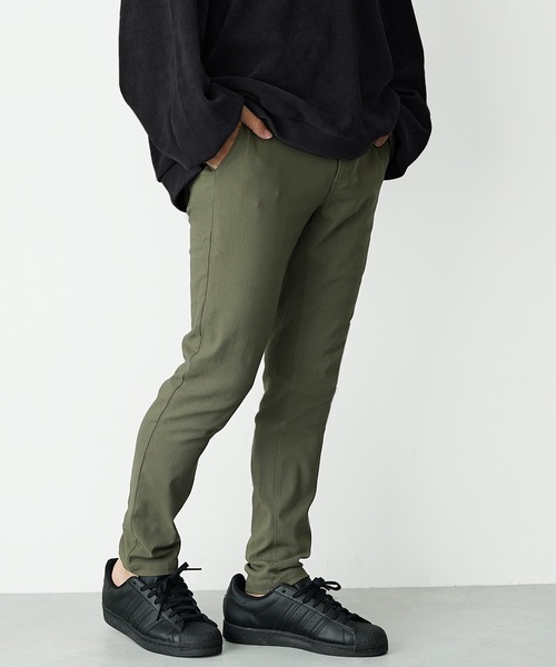 MinoriTY（マイノリティ）の「【MinoriTY】スーパーストレッチ素材"ゆるピタ"スキニーパンツ メンズ 春服（その他パンツ・メンズ・ブラック/ベージュ/ネイビー/ブラウン/オリーブ/インディゴブルー/ブルー/カーキ/ブラック系その他/ライトブルーグレー/ベージュ系その他/ブラック系1/ベージュ系1/カーキ系1・S/M/L/XL）」の18枚目の写真