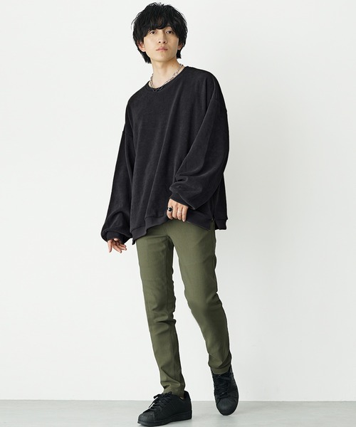 MinoriTY（マイノリティ）の「【MinoriTY】スーパーストレッチ素材"ゆるピタ"スキニーパンツ メンズ 春服（その他パンツ・メンズ・ブラック/ベージュ/ネイビー/ブラウン/オリーブ/インディゴブルー/ブルー/カーキ/ブラック系その他/ライトブルーグレー/ベージュ系その他/ブラック系1/ベージュ系1/カーキ系1・S/M/L/XL）」の19枚目の写真