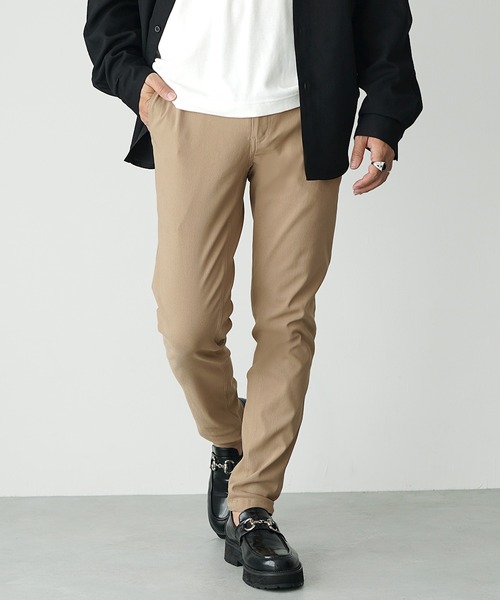 MinoriTY（マイノリティ）の「【MinoriTY】スーパーストレッチ素材"ゆるピタ"スキニーパンツ メンズ 春服（その他パンツ・メンズ・ブラック/ベージュ/ネイビー/ブラウン/オリーブ/インディゴブルー/ブルー/カーキ/ブラック系その他/ライトブルーグレー/ベージュ系その他/ブラック系1/ベージュ系1/カーキ系1・S/M/L/XL）」の22枚目の写真
