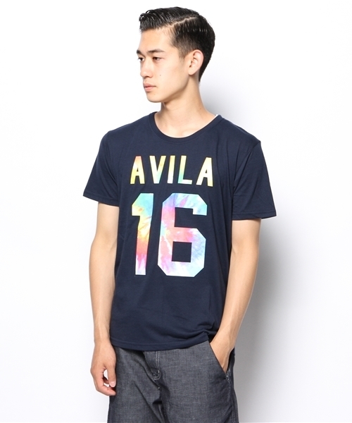 WEGO（ウィゴー）の「WEGO/タイダイナンバリングTシャツ（Tシャツ/カットソー・メンズ・ホワイト/グレー/ブラック/ネイビー・MEDIUM/LARGE）」の4枚目の写真