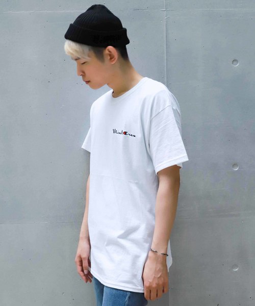 MINTCREW（ミントクルー）の「『MINTCREW』MINTCREW LOGO Tee / ミントクルー ワンポイント ロゴ Tシャツ（Tシャツ/カットソー・メンズ・ホワイト/ブラック/オレンジ/グリーン/イエロー/ライトイエロー・SMALL/MEDIUM/LARGE/X-LARGE/XX-LARGE）」の19枚目の写真