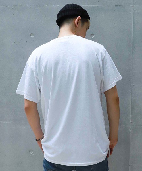 MINTCREW（ミントクルー）の「『MINTCREW』MINTCREW LOGO Tee / ミントクルー ワンポイント ロゴ Tシャツ（Tシャツ/カットソー・メンズ・ホワイト/ブラック/オレンジ/グリーン/イエロー/ライトイエロー・SMALL/MEDIUM/LARGE/X-LARGE/XX-LARGE）」の15枚目の写真