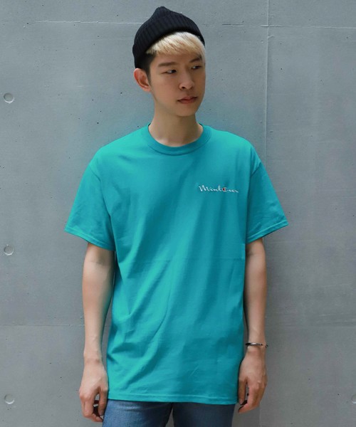 MINTCREW（ミントクルー）の「『MINTCREW』MINTCREW LOGO Tee / ミントクルー ワンポイント ロゴ Tシャツ（Tシャツ/カットソー・メンズ・ホワイト/ブラック/オレンジ/グリーン/イエロー/ライトイエロー・SMALL/MEDIUM/LARGE/X-LARGE/XX-LARGE）」の13枚目の写真