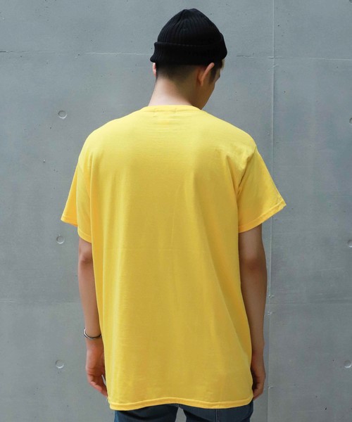 MINTCREW（ミントクルー）の「『MINTCREW』MINTCREW LOGO Tee / ミントクルー ワンポイント ロゴ Tシャツ（Tシャツ/カットソー・メンズ・ホワイト/ブラック/オレンジ/グリーン/イエロー/ライトイエロー・SMALL/MEDIUM/LARGE/X-LARGE/XX-LARGE）」の22枚目の写真