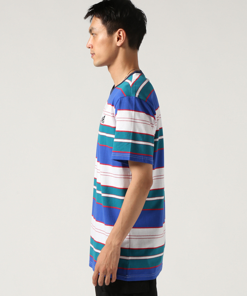 HUF(ハフ)の「HUF/ハフ: UPLAND SS KNIT TOP Tシャツ(Tシャツ/カットソー・メンズ・ブラック/ブルー系その他・MEDIUM/LARGE)」の5枚目の写真