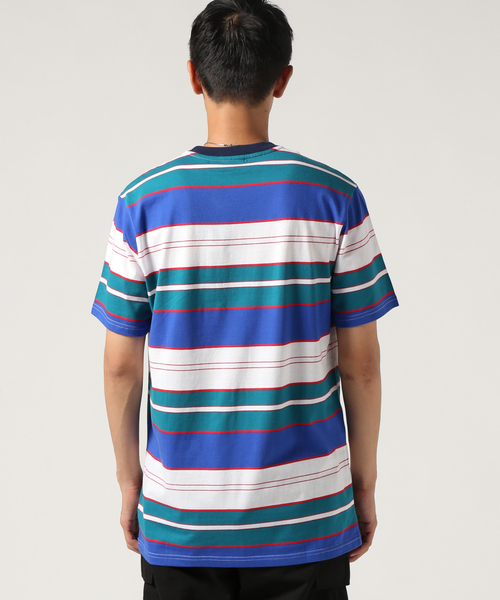 HUF(ハフ)の「HUF/ハフ: UPLAND SS KNIT TOP Tシャツ(Tシャツ/カットソー・メンズ・ブラック/ブルー系その他・MEDIUM/LARGE)」の6枚目の写真