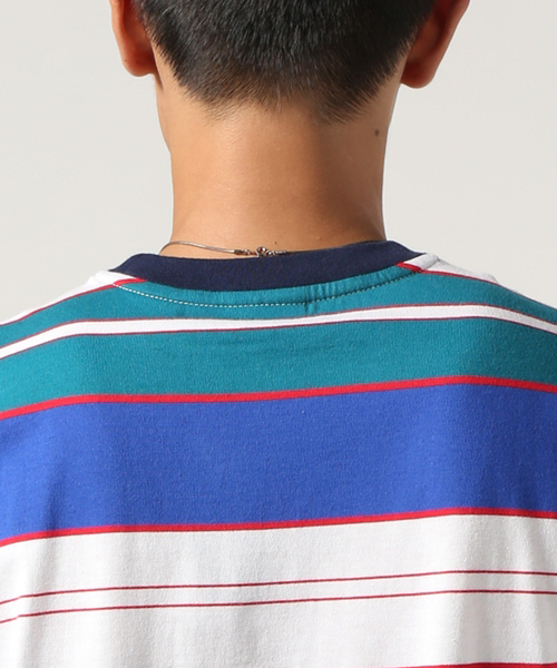 HUF(ハフ)の「HUF/ハフ: UPLAND SS KNIT TOP Tシャツ(Tシャツ/カットソー・メンズ・ブラック/ブルー系その他・MEDIUM/LARGE)」の8枚目の写真