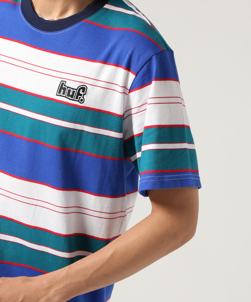 HUF(ハフ)の「HUF/ハフ: UPLAND SS KNIT TOP Tシャツ(Tシャツ/カットソー・メンズ・ブラック/ブルー系その他・MEDIUM/LARGE)」の10枚目の写真