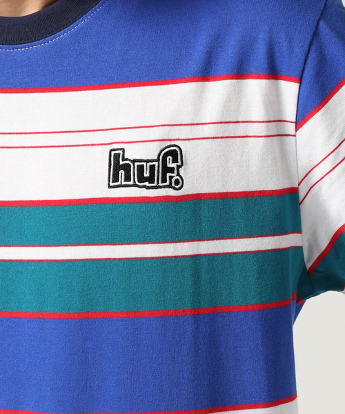HUF(ハフ)の「HUF/ハフ: UPLAND SS KNIT TOP Tシャツ(Tシャツ/カットソー・メンズ・ブラック/ブルー系その他・MEDIUM/LARGE)」の11枚目の写真