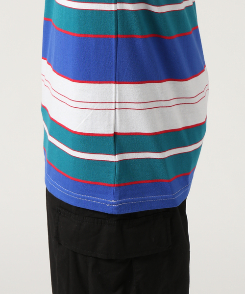 HUF(ハフ)の「HUF/ハフ: UPLAND SS KNIT TOP Tシャツ(Tシャツ/カットソー・メンズ・ブラック/ブルー系その他・MEDIUM/LARGE)」の12枚目の写真