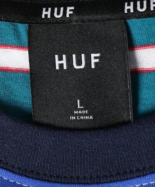 HUF(ハフ)の「HUF/ハフ: UPLAND SS KNIT TOP Tシャツ(Tシャツ/カットソー・メンズ・ブラック/ブルー系その他・MEDIUM/LARGE)」の13枚目の写真